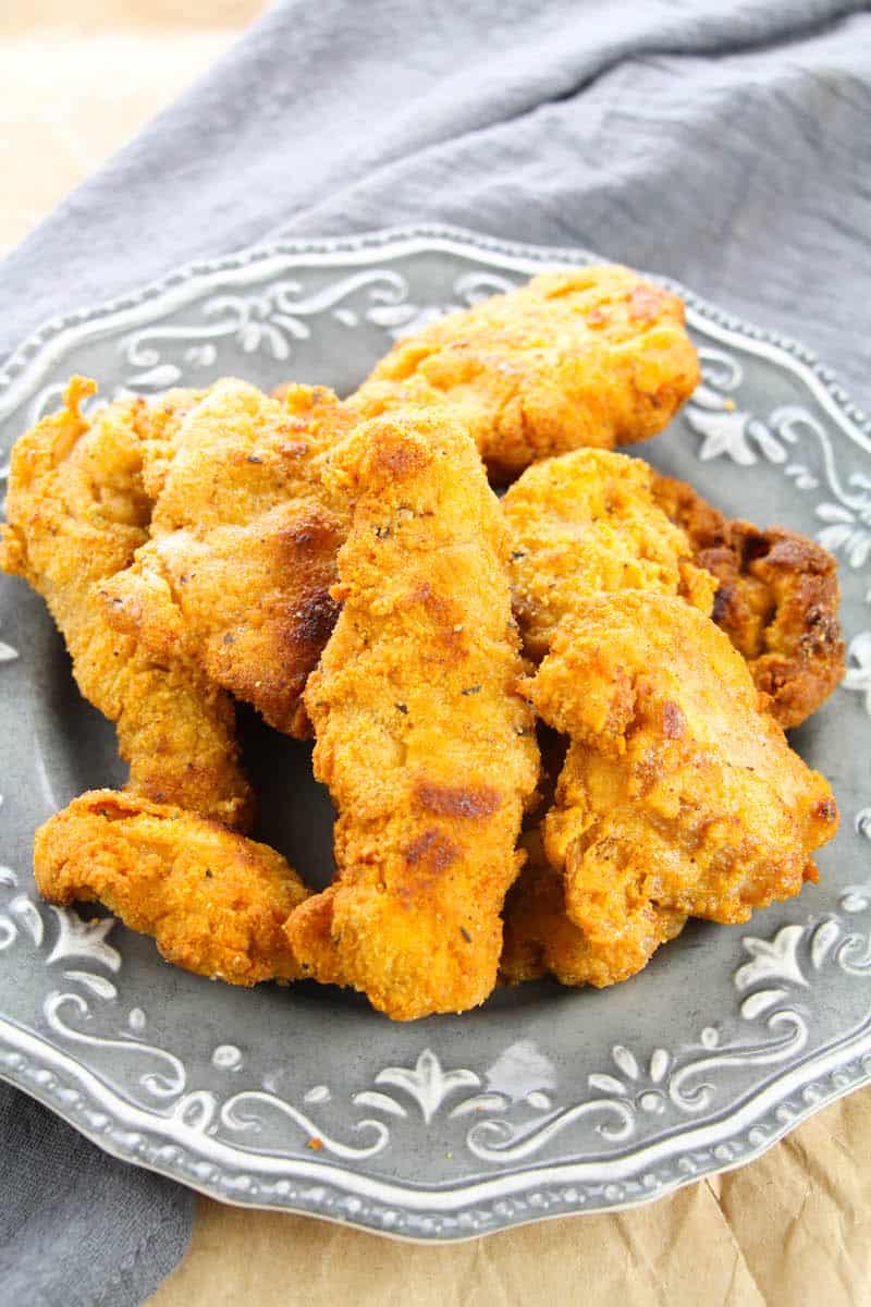 Crispy Keto Chicken Tenders Recipe
