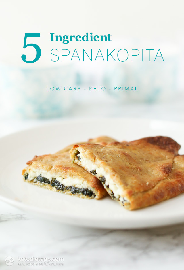 5-Ingredient Keto Spanakopita