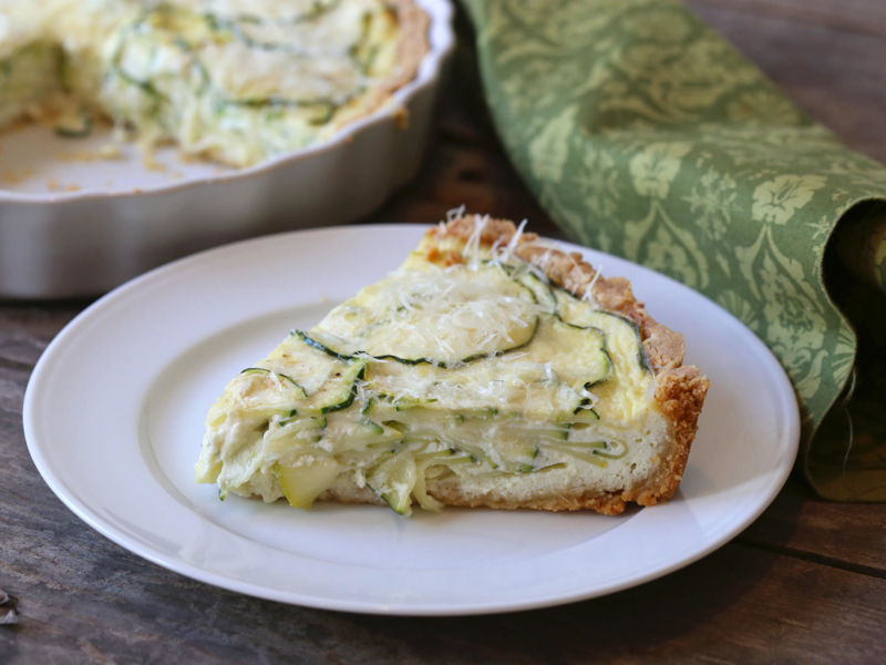 Zucchini Ricotta Tart