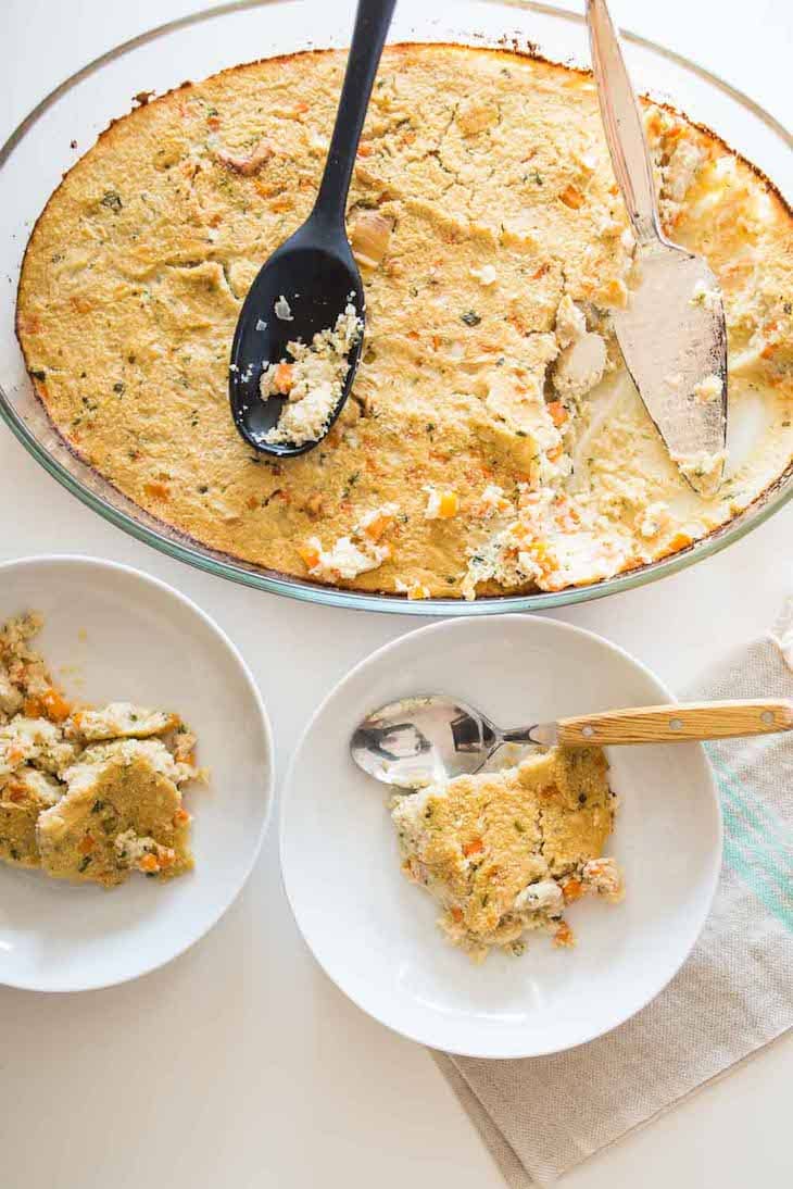 Keto Chinese Chicken Cauliflower Rice Casserole