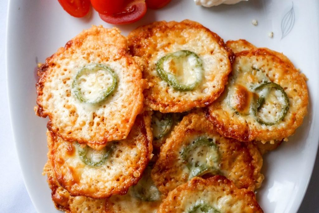 Parmesan Crisps Vegetarian Keto Recipe