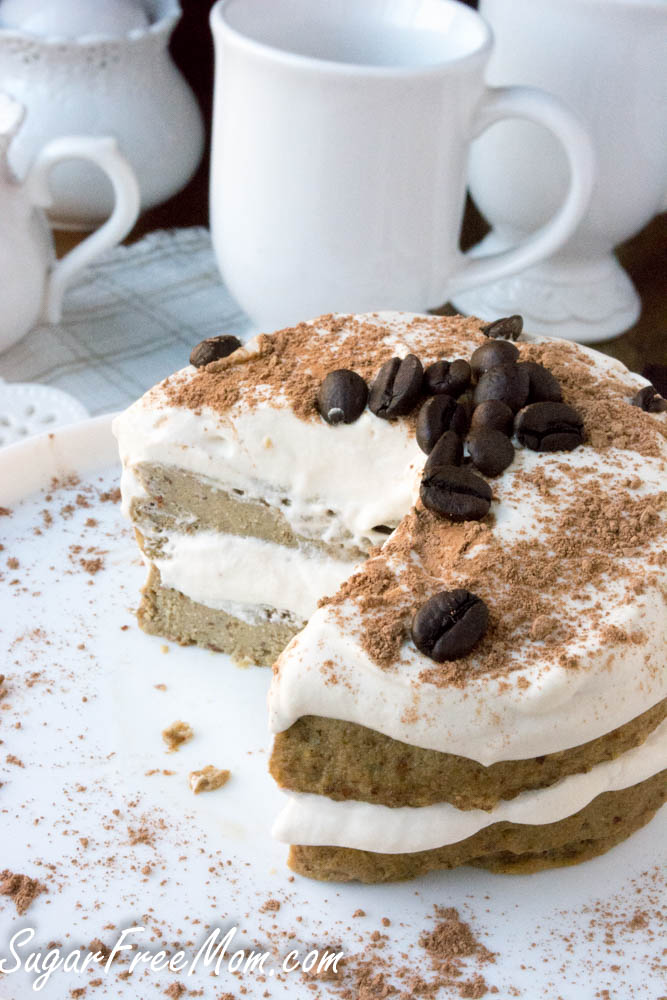 Sugar-Free Low Carb Tiramisu Mug Cake