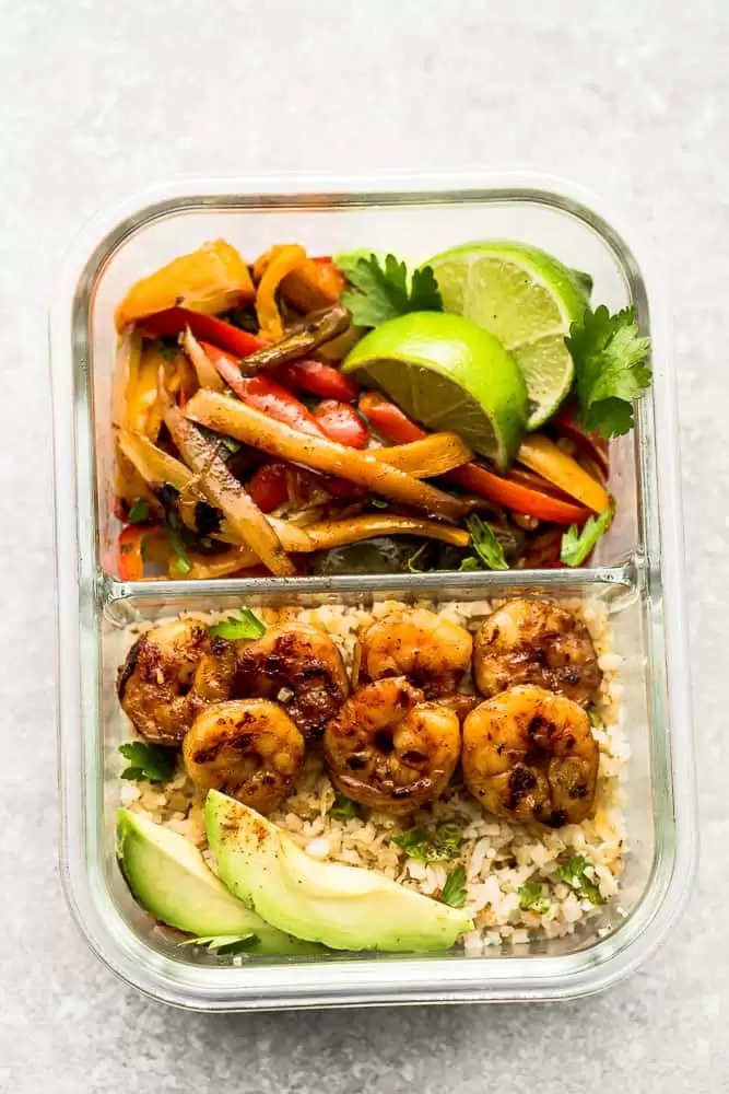 Sheet Pan Shrimp Fajitas Keto Recipe